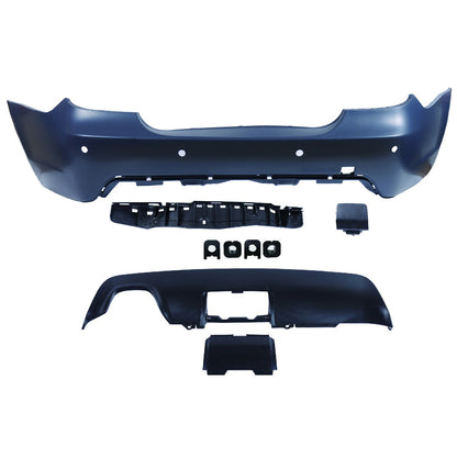 Sport-Heckstoßstange mit PDC & Diffusor passend für BMW 5er E60 2003-2007