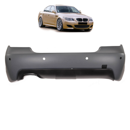 Heckstoßstange mit Diffusor passend für BMW 5er E60 Limousine 2007-2010
