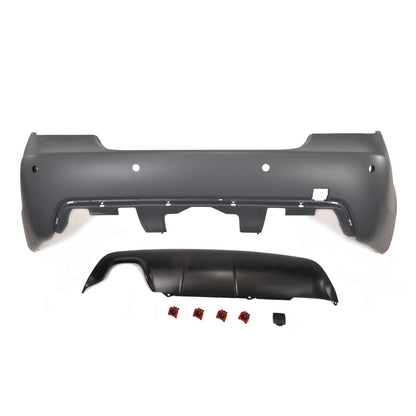 Heckstoßstange mit Diffusor passend für BMW 5er E60 Limousine 2007-2010