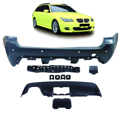 Sport-Heckstoßstange PDC Diffusor passend für BMW 5er E61 Touring 2003-2007