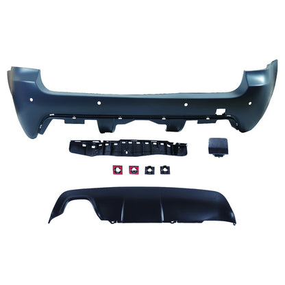 Heckstoßstange mit Diffusor passend für BMW 5er E61 2007-2010