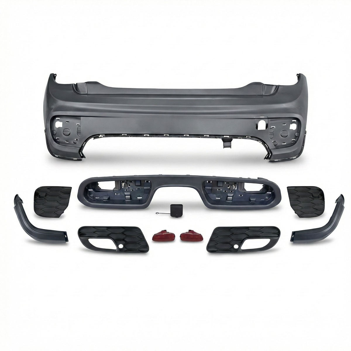 Sport Heckstoßstange mit PDC passend für MINI Hatchback (F55) 2013-2020