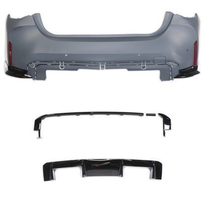 Heckstoßstange mit PDC & Diffusor passend für BMW 4er G22 G23 2021-heute