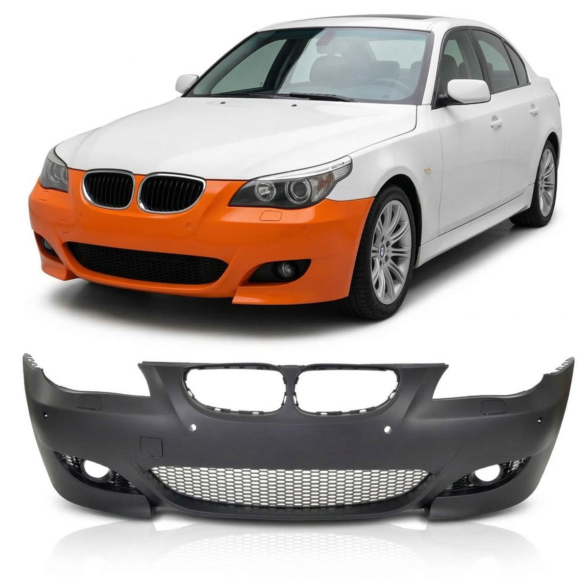Frontstoßstange mit PDC & SRA passend für BMW 5er E60 E61 2003-2007