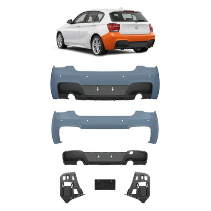 Heckstoßstange PDC Diffusor passend für BMW 1er F20 F21 2011-2015