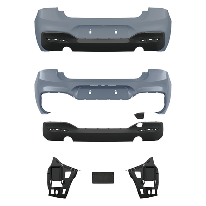 Heckstoßstange PDC Diffusor passend für BMW 1er F20 F21 2015-2019
