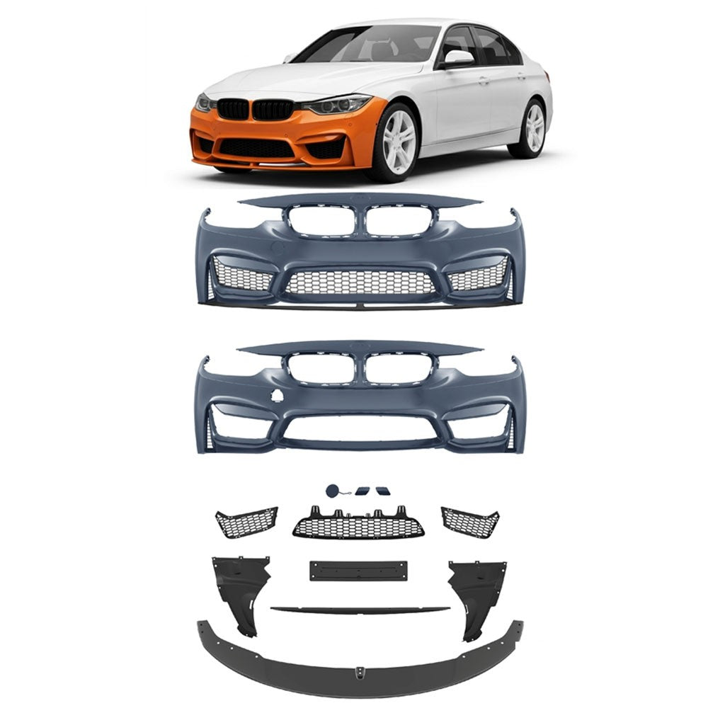 Frontstoßstange Spoiler passend für BMW 3er F30 F31 2012-2018