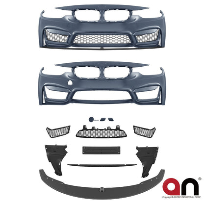 Frontstoßstange Spoiler passend für BMW 3er F30 F31 2012-2018