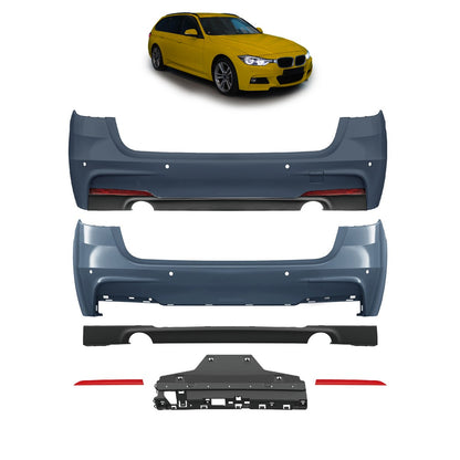 Heckstoßstange PDC Diffusor passend für BMW 3er F31 Touring 2012-2018