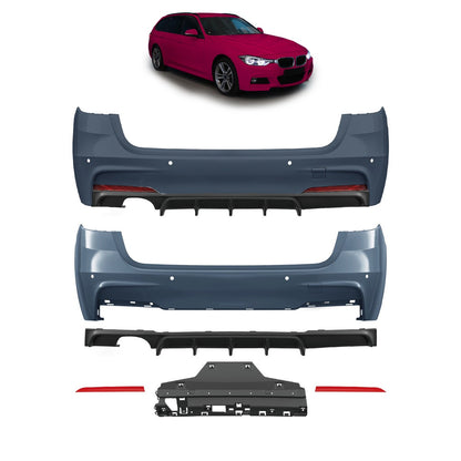 Heckstoßstange mit PDC Diffusor passend für BMW 3er F31 2012-2018