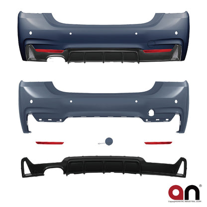 Heckstoßstange mit Diffusor passend für BMW 4er F32 F33 2013-2020