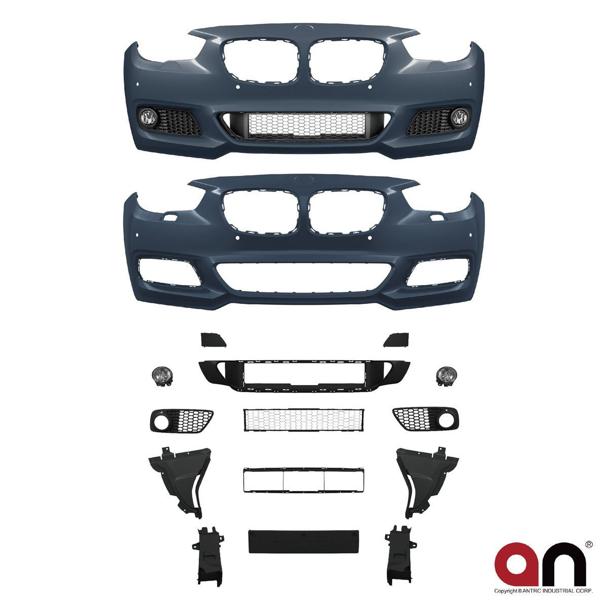 Sport Frontstoßstange passend für BMW 5er GT (F07) 2013-2017