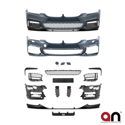 Frontstoßstange PDC SRA Spoiler passend für BMW 5er G30 G31 2016-2020
