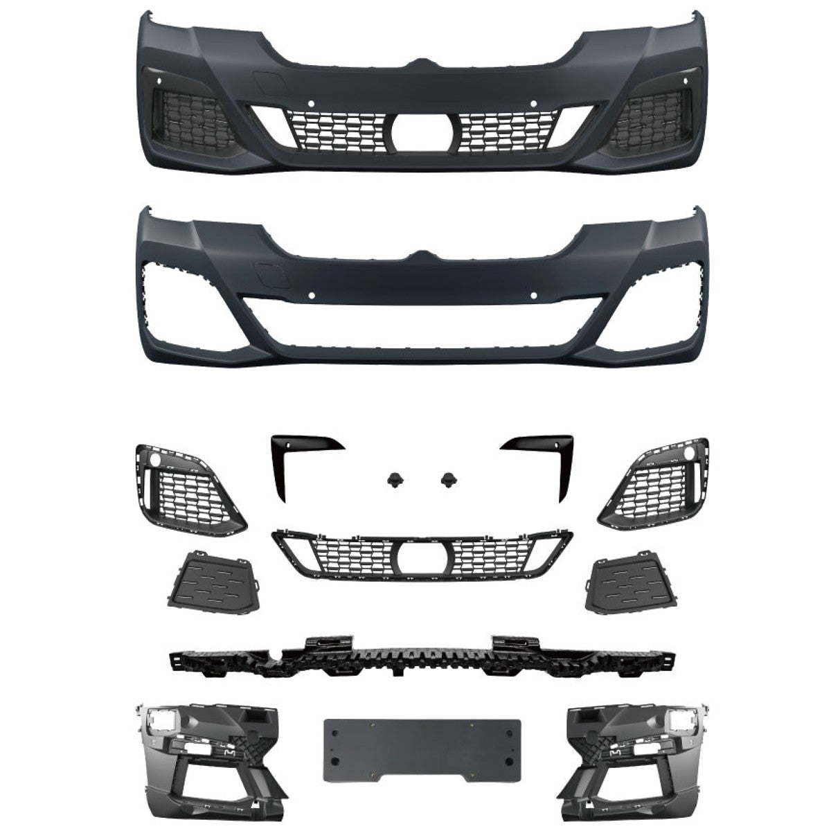 Frontstoßstange mit PDC passend für BMW 5er G30 G31 Facelift 2021-2023