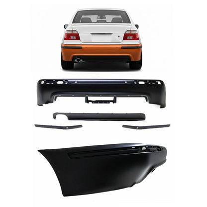 Heckstoßstange mit PDC Diffusor passend für BMW 5er E39 1996-2003