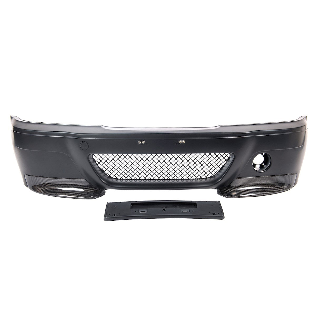 Frontstoßstange mit Carbon-Splittern passend für BMW E46 M3 Coupé/Cabrio 00-06
