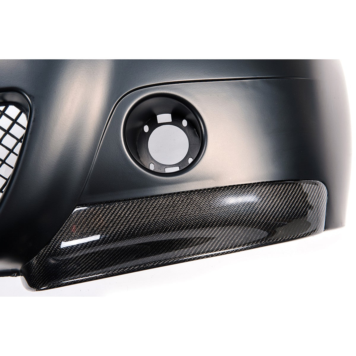Frontstoßstange mit Carbon-Splittern passend für BMW E46 M3 Coupé/Cabrio 00-06