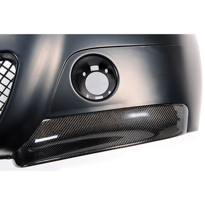 Frontstoßstange mit Carbon-Splittern passend für BMW E46 M3 Coupé/Cabrio 00-06