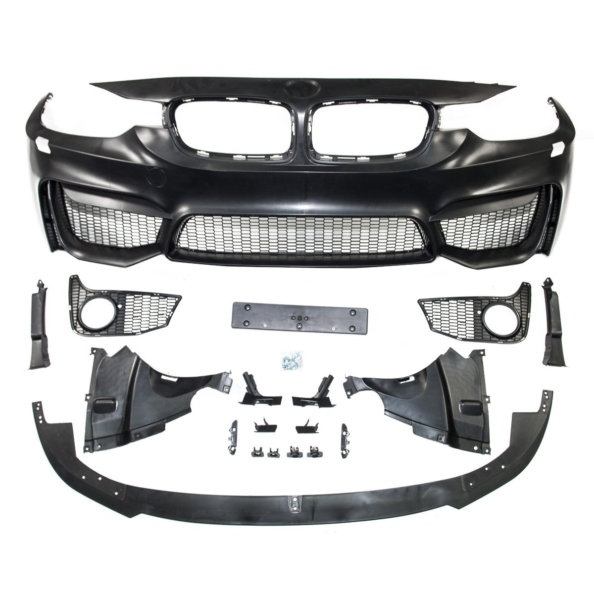 Frontstoßstange mit Scheinwerferreinigung passend für BMW 3er F30 F31 2011-2018