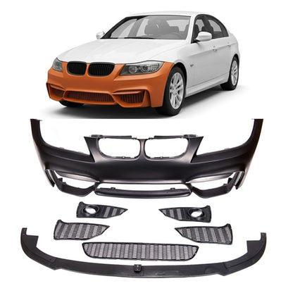 Frontstoßstange grundiert passend für BMW 3er E90 E91 Facelift 2008-2011
