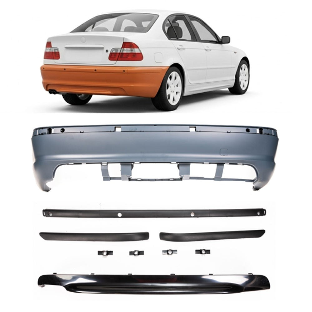 Heckstoßstange mit PDC passend für BMW 3er E46 Limousine 1998-2005