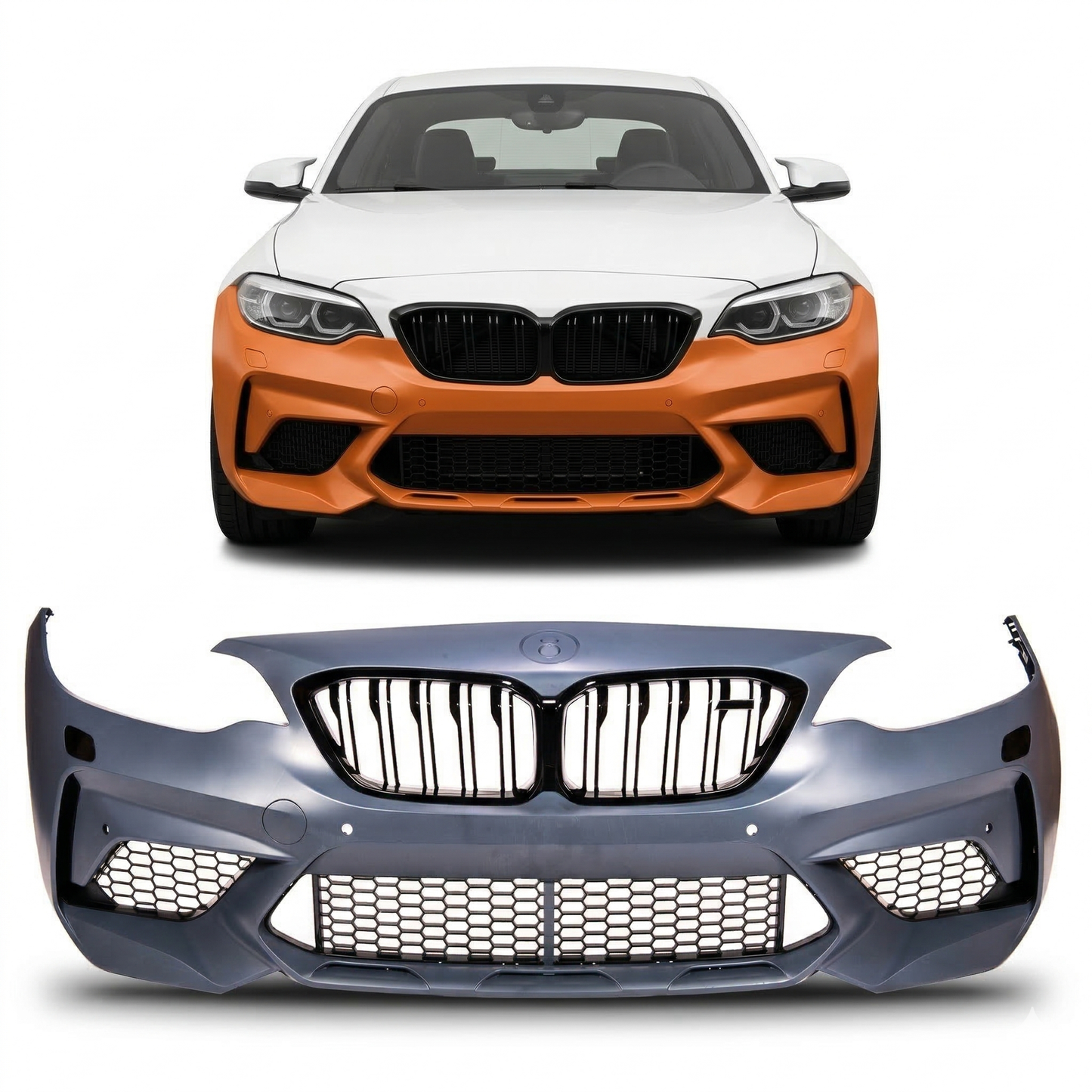 Frontstoßstange mit Grill PDC SRA passend für BMW 1er E81-E88 2004-2012