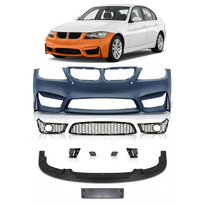 Frontstoßstange mit PDC SRA Nebelscheinwerfer passend für BMW 3er E90 E91 2005-2008