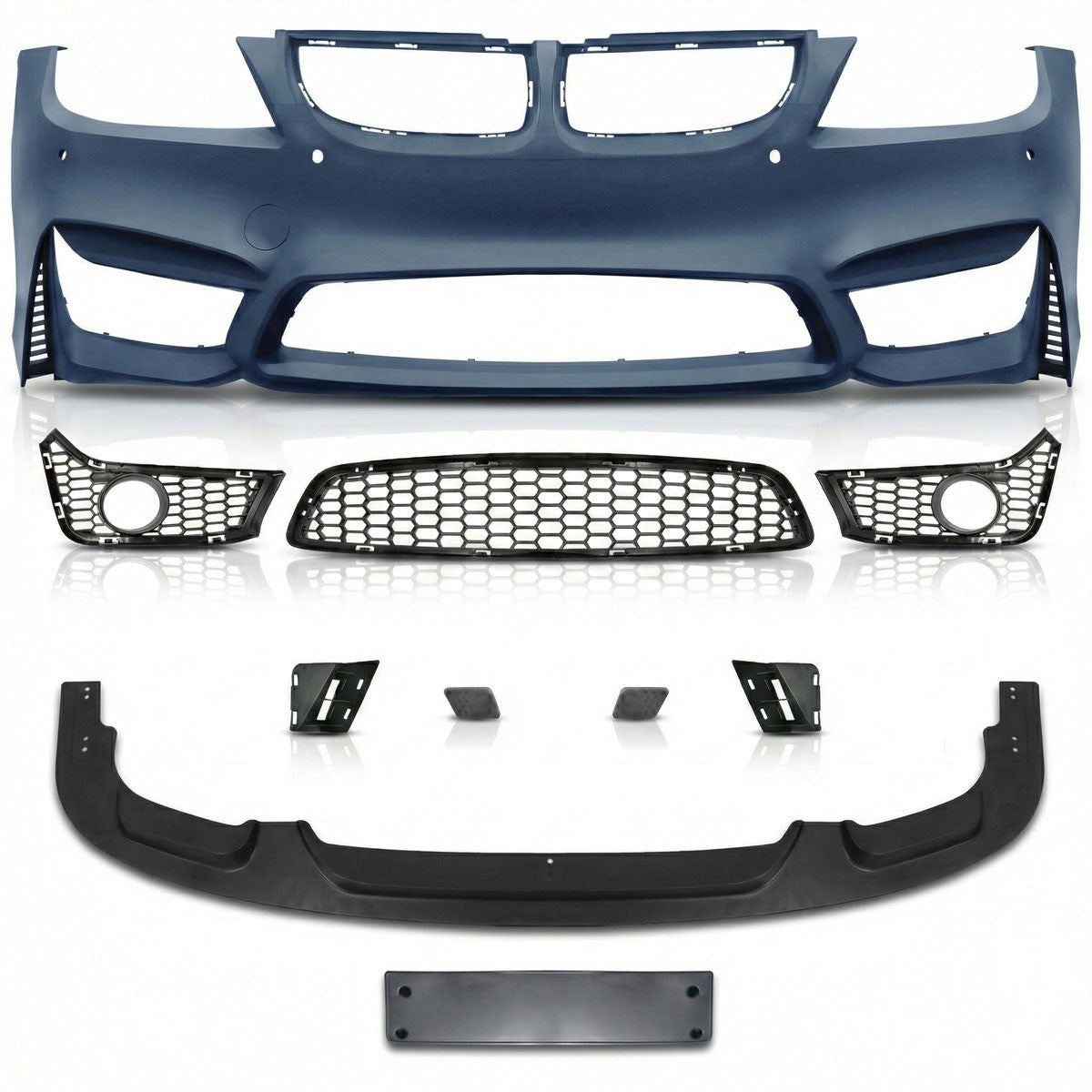 Frontstoßstange mit PDC SRA Nebelscheinwerfer passend für BMW 3er E90 E91 2005-2008