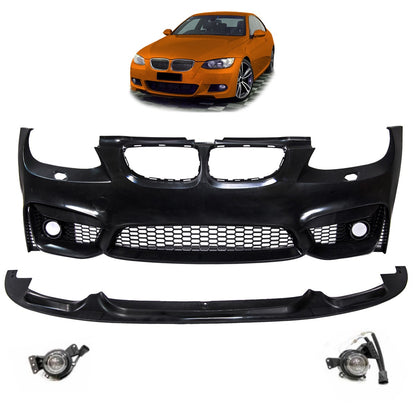 Frontstoßstange mit PDC SRA Nebelscheinwerfer passend für BMW 3er E92 E93 2006-2010