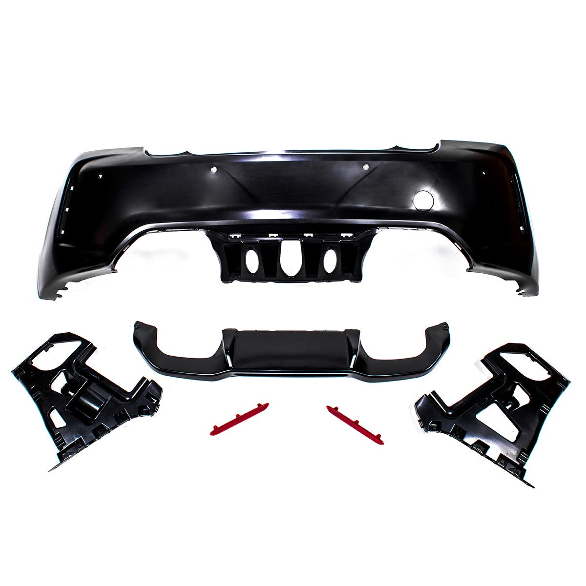 Heckstoßstange mit PDC & Diffusor passend für BMW 2er F22 F23 2014-2021