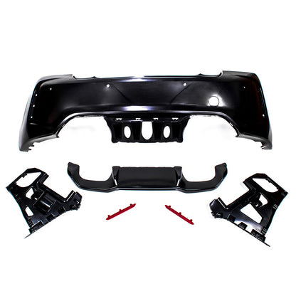Heckstoßstange mit PDC & Diffusor passend für BMW 2er F22 F23 2014-2021