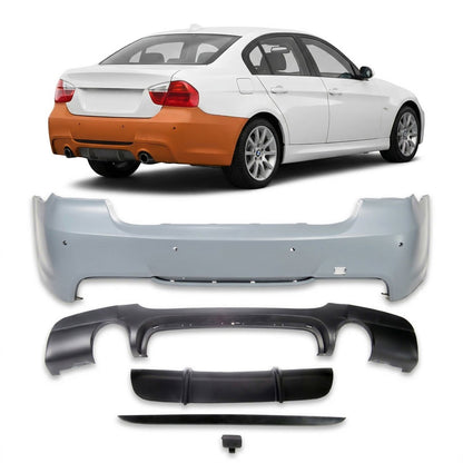Heckstoßstange mit PDC passend für BMW 3er E90 Limousine 2005-2011