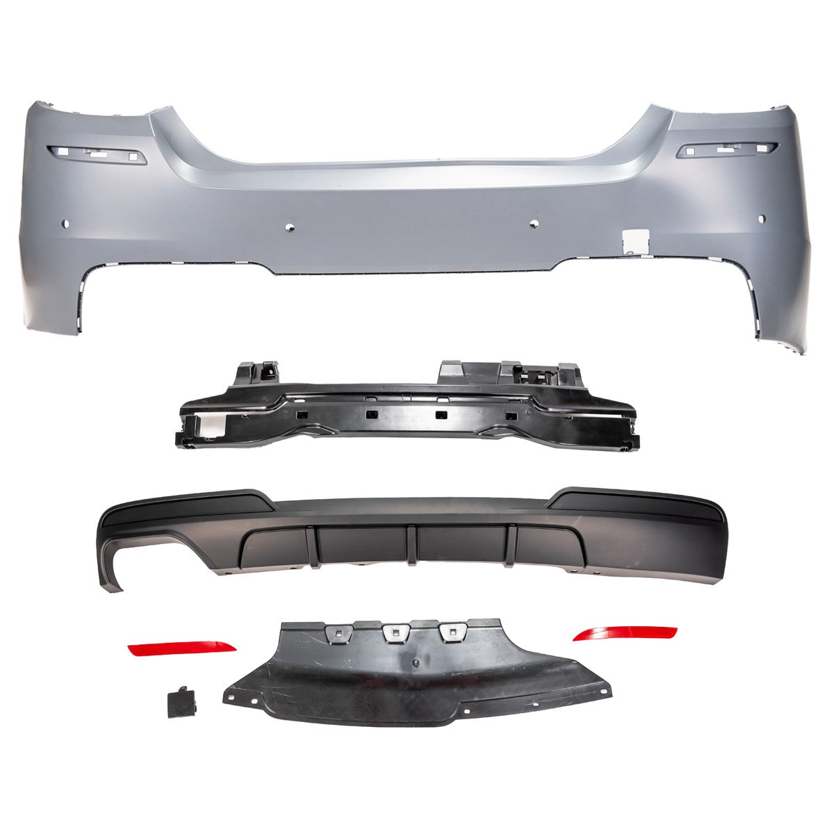 Heckstoßstange mit PDC passend für BMW 5er F10 Limousine 2010-2017