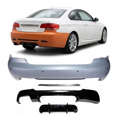 Heckstoßstange mit PDC & Diffusor passend für BMW 3er E92 E93 06-13