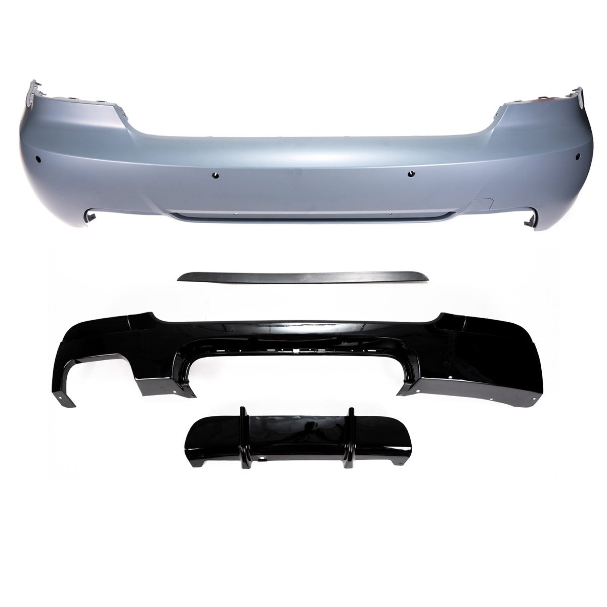Heckstoßstange mit PDC & Diffusor passend für BMW 3er E92 E93 06-13