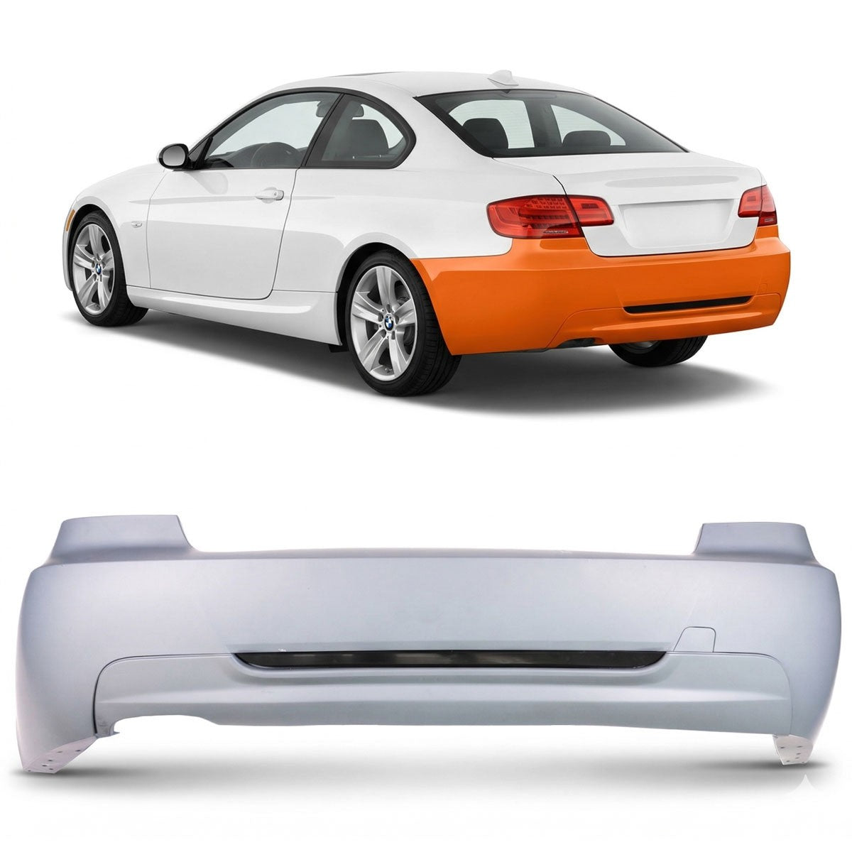 Heckstoßstange passend für BMW 3er E92 E93 2006-2013