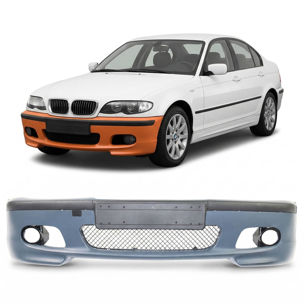 Frontstoßstange passend für BMW 3er E46 Limousine Touring 1998-2005