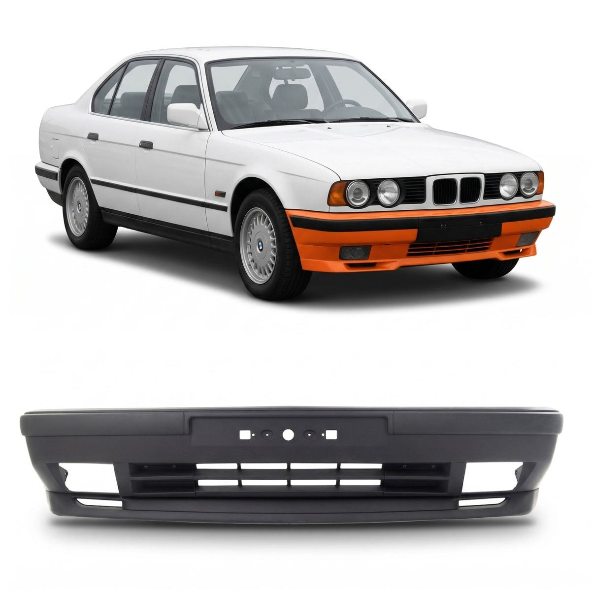 Frontstoßstange passend für BMW 5er E34 Limousine Touring 1987-1997