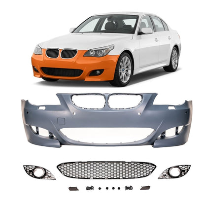 Frontstoßstange mit 24mm PDC + SRA passend für BMW 5er E60 E61 2003-2007