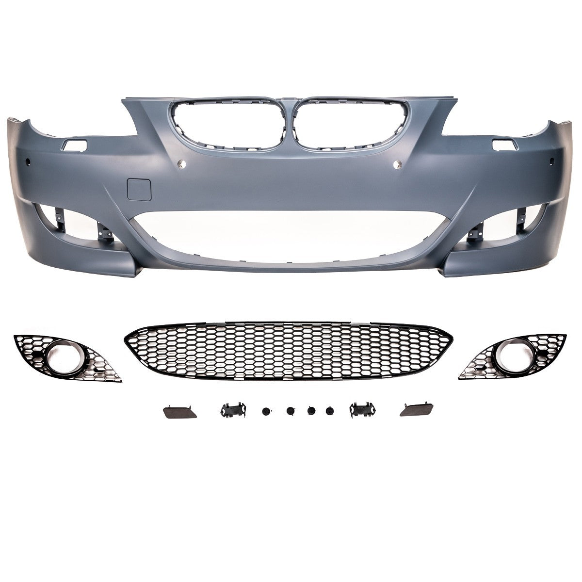 Frontstoßstange mit 24mm PDC + SRA passend für BMW 5er E60 E61 2003-2007