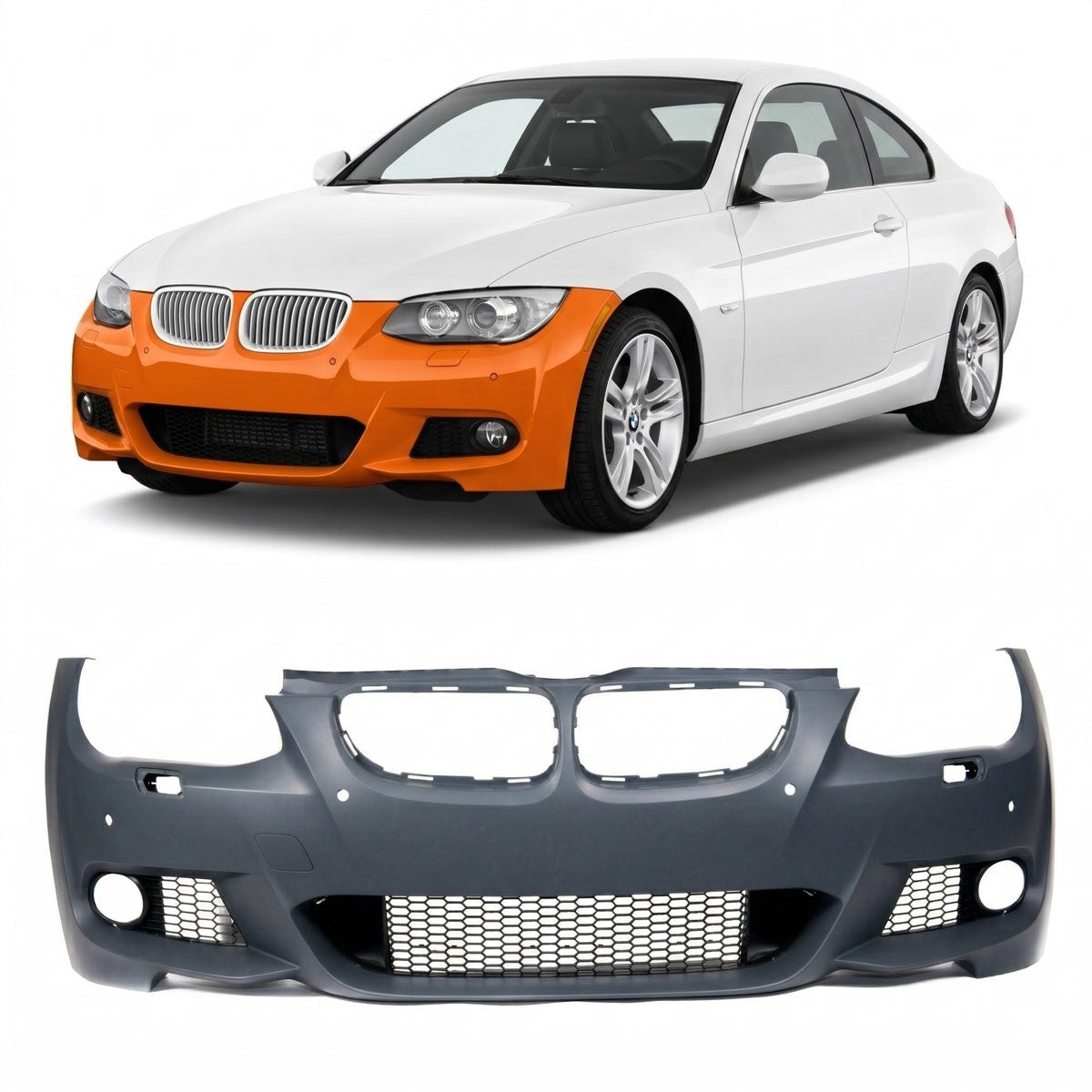 Frontstoßstange passend für BMW 3er E92 E93 Facelift 2010-2013