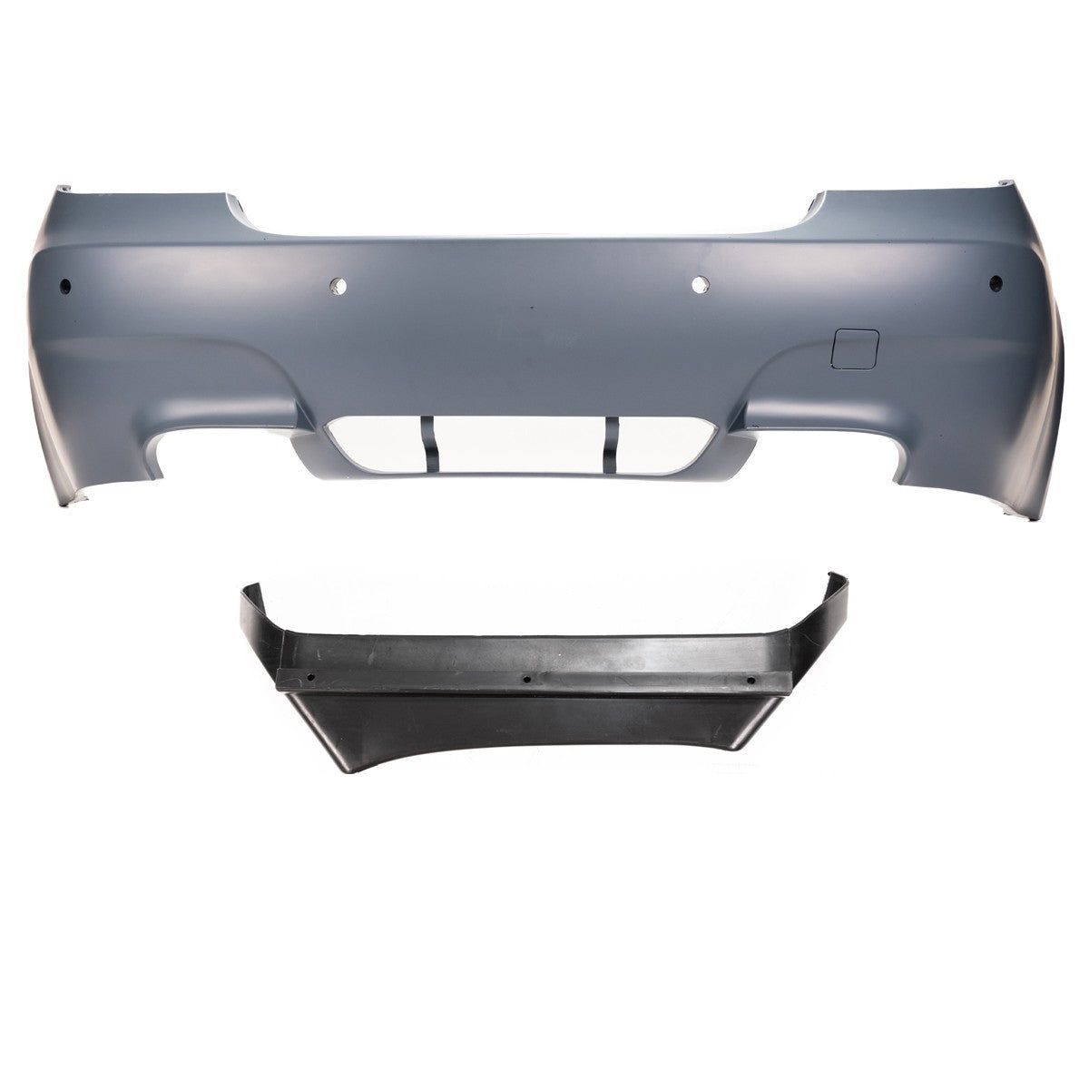 Heckstoßstange mit 24mm PDC passend für BMW 5er (E60) Limousine 2003-2007