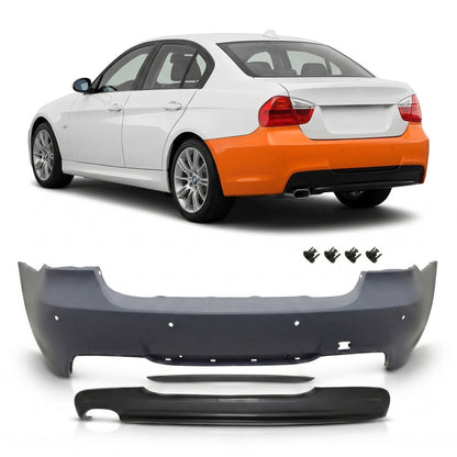Heckstoßstange mit PDC passend für BMW 3er (E90) Limousine 2005-2011