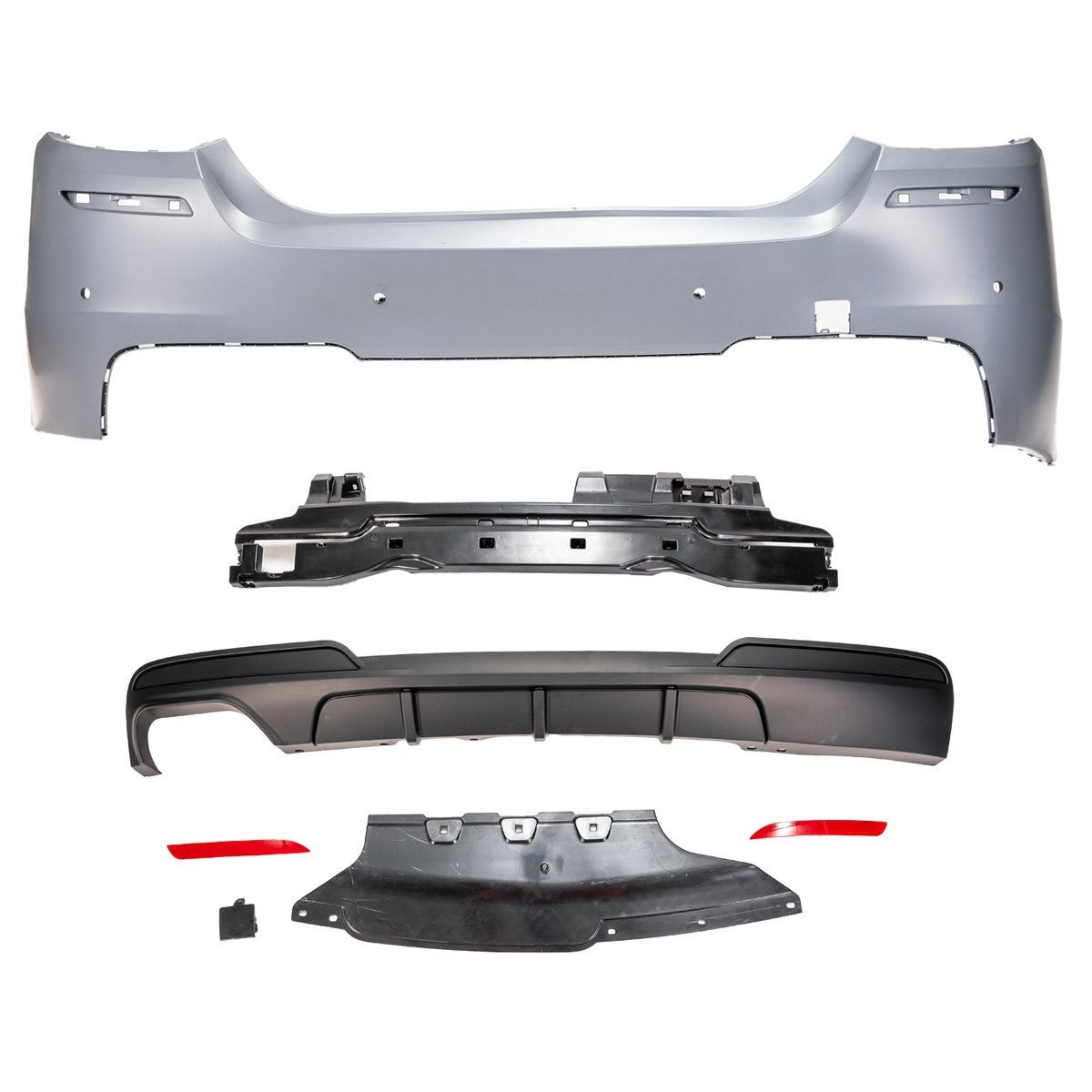 Heckstoßstange mit PDC passend für BMW 5er (F10) Limousine 2010-2017