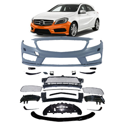 Frontstoßstange Spoiler passend für Mercedes A-Klasse W176 2012-2015