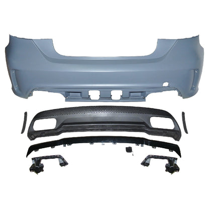 Heckstoßstange Sport mit Diffusor passend für Mercedes A-Klasse W176 2012-2015
