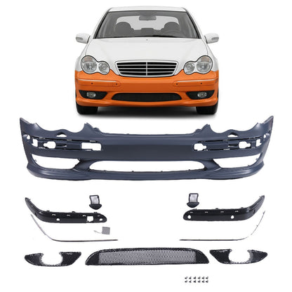 Frontstoßstange mit PDC SRA passend für Mercedes C-Klasse W203 2000-2007