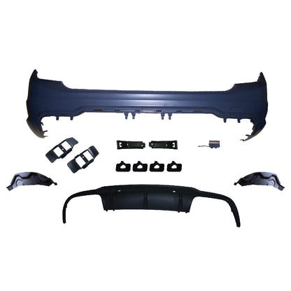 Heckstoßstange mit Diffusor & PDC passend für Mercedes C-Klasse S204 Kombi 07-15