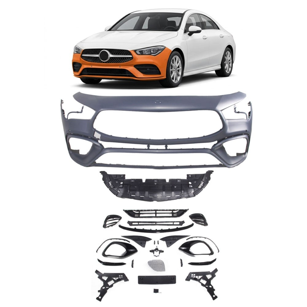 Frontstoßstange mit PDC & SRA passend für Mercedes CLA C118 2019-2023
