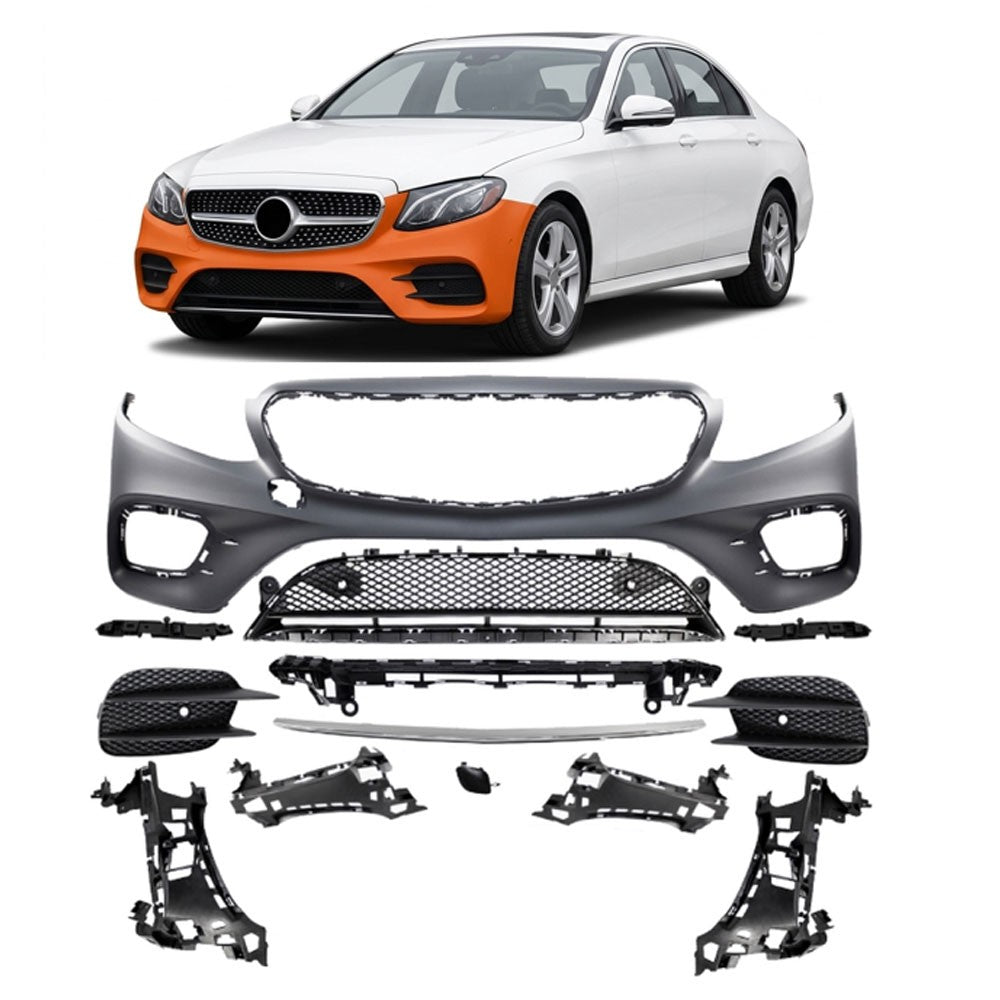 Frontstoßstange & Kühlergrill passend für Mercedes E-Klasse W213 S213 2016-2021